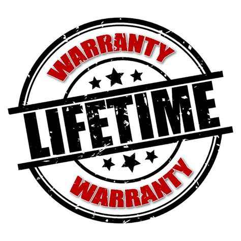 Lifetime Warranty